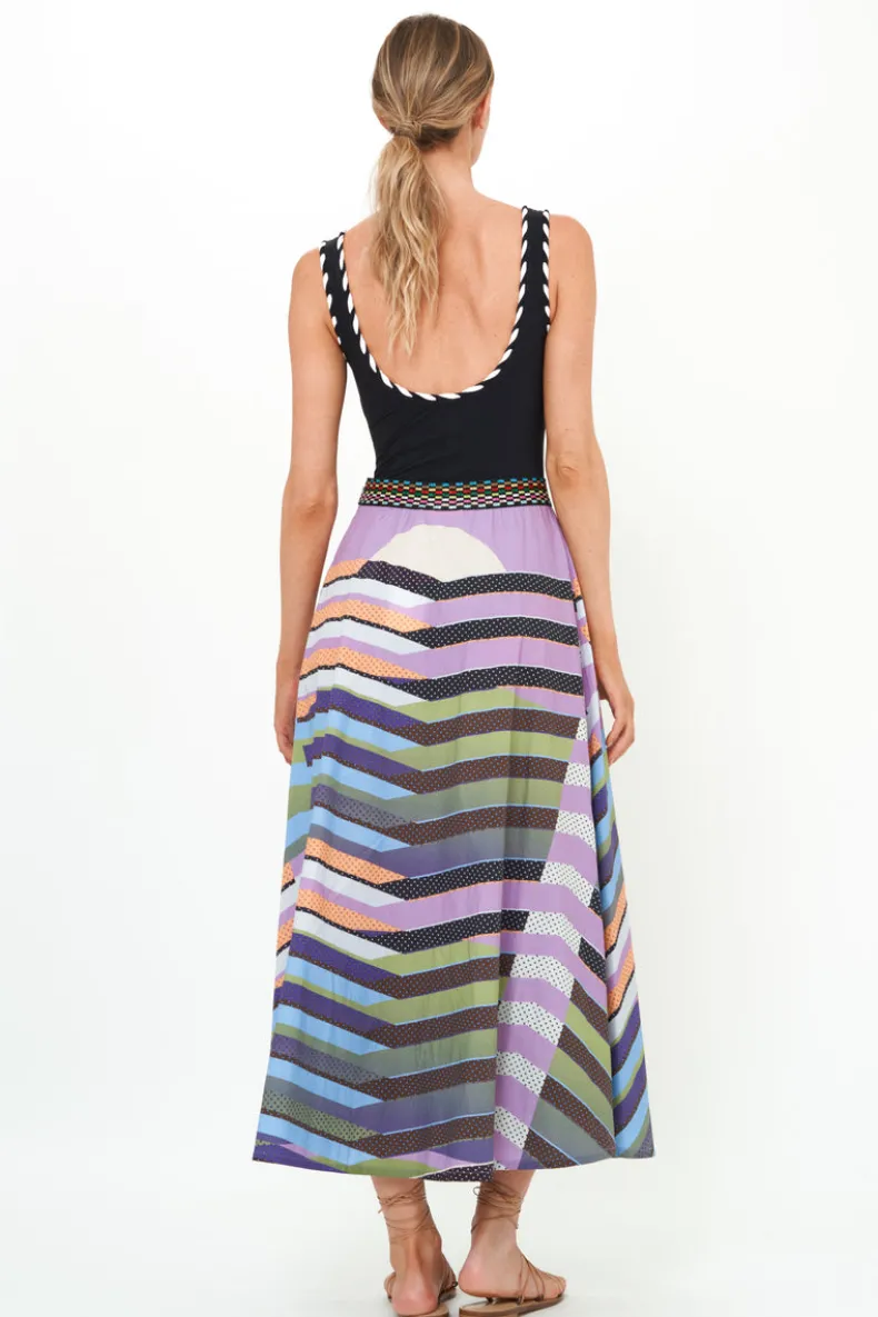 Swing Skirt- Solstice Lilac