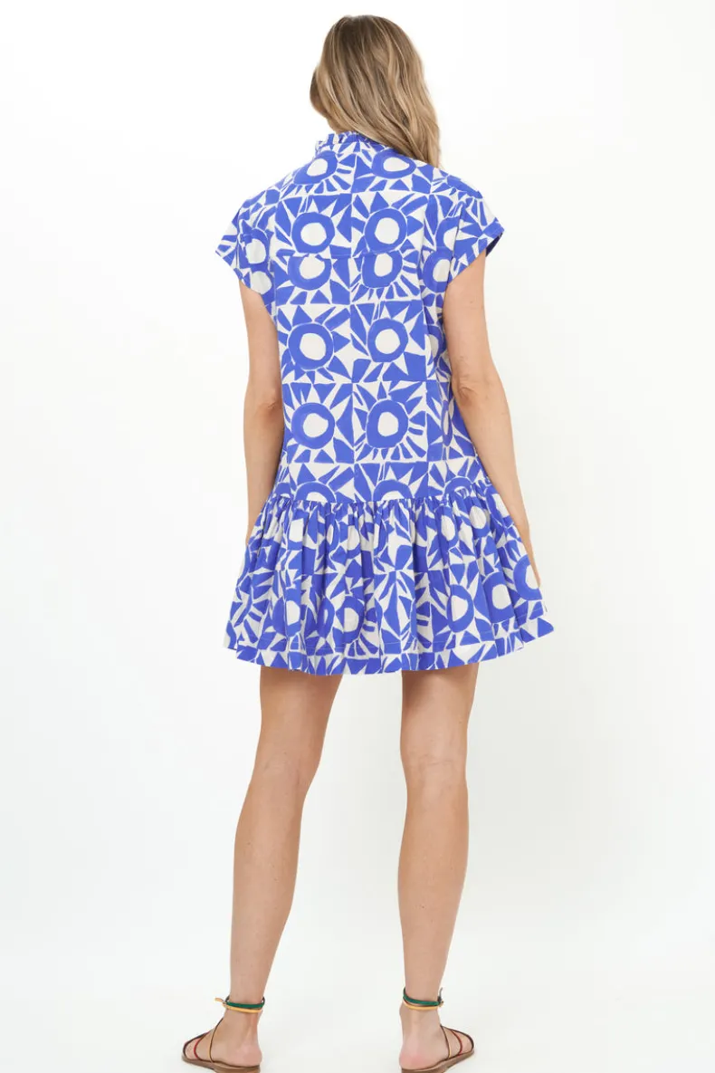 Cap Sleeve Mini- Eclipse Blue