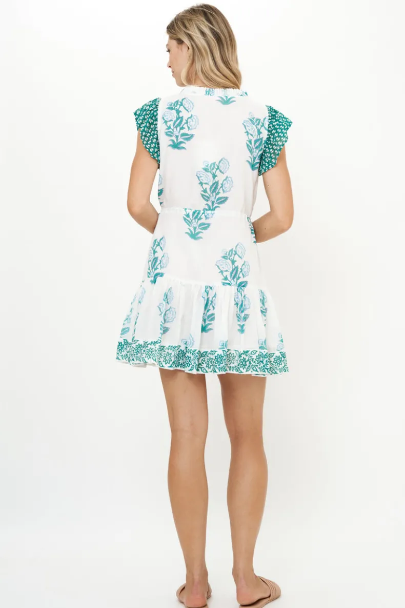 Cinched Flirty Short- Salvia Green