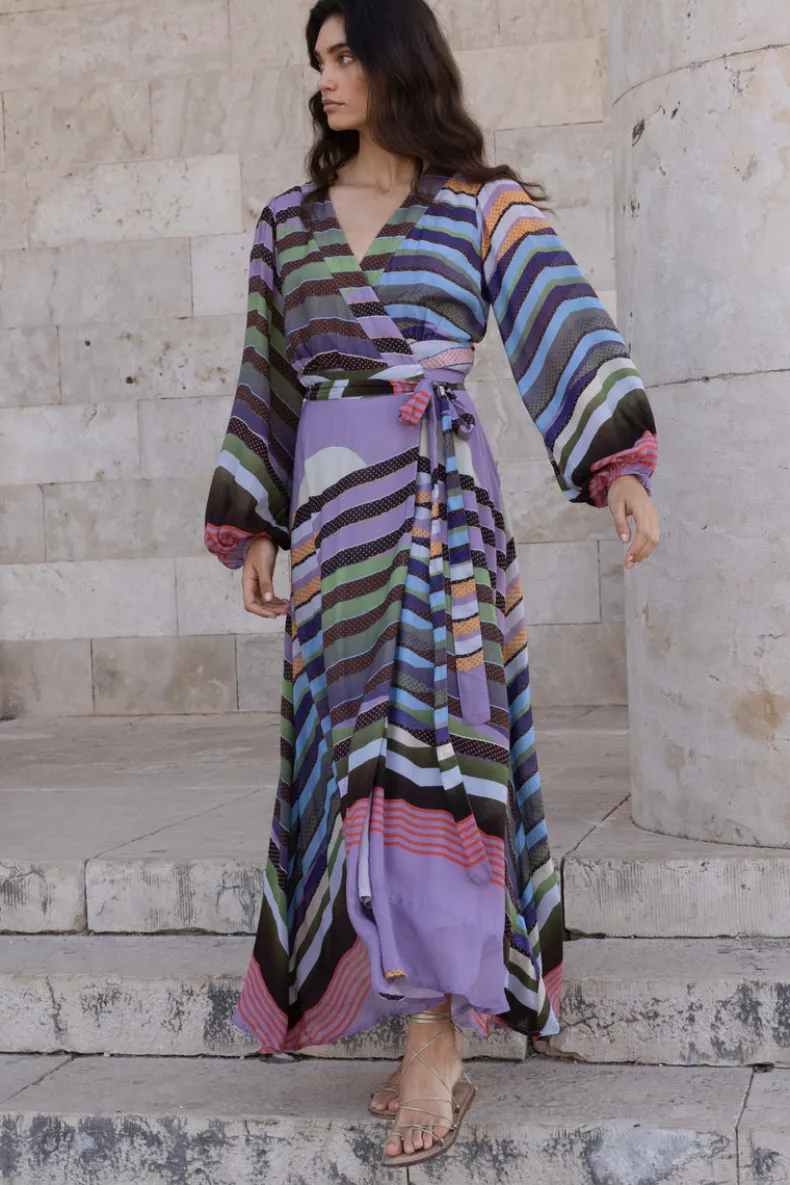 Wrap Dress- Solstice Lilac