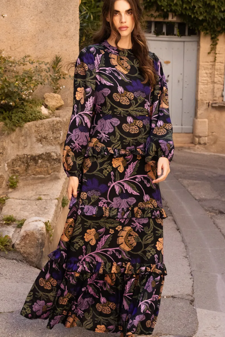 Mock Neck Maxi- Turin Peri