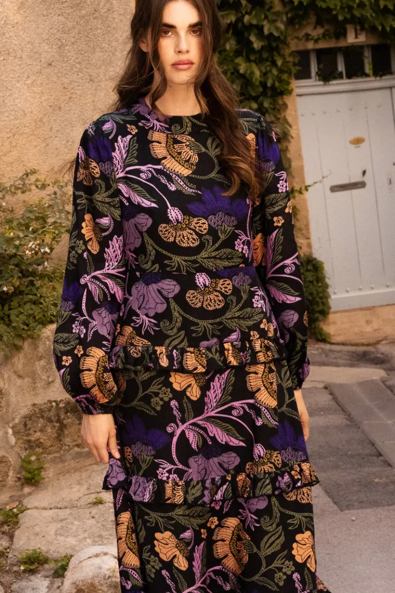 Mock Neck Maxi- Turin Peri