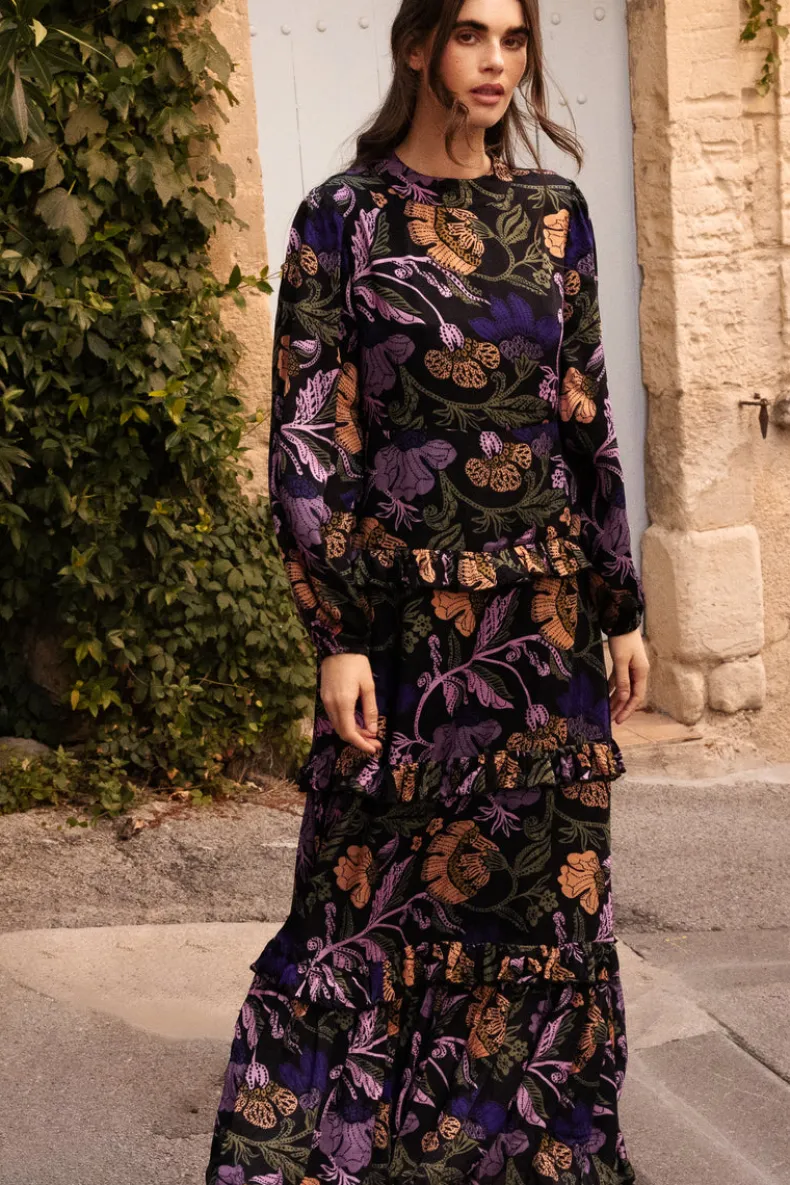 Mock Neck Maxi- Turin Peri