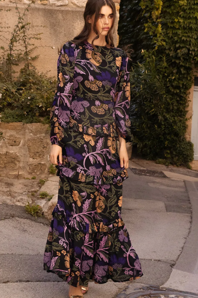 Mock Neck Maxi- Turin Peri