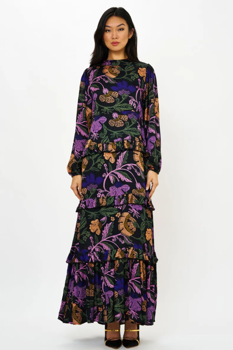 Mock Neck Maxi- Turin Peri