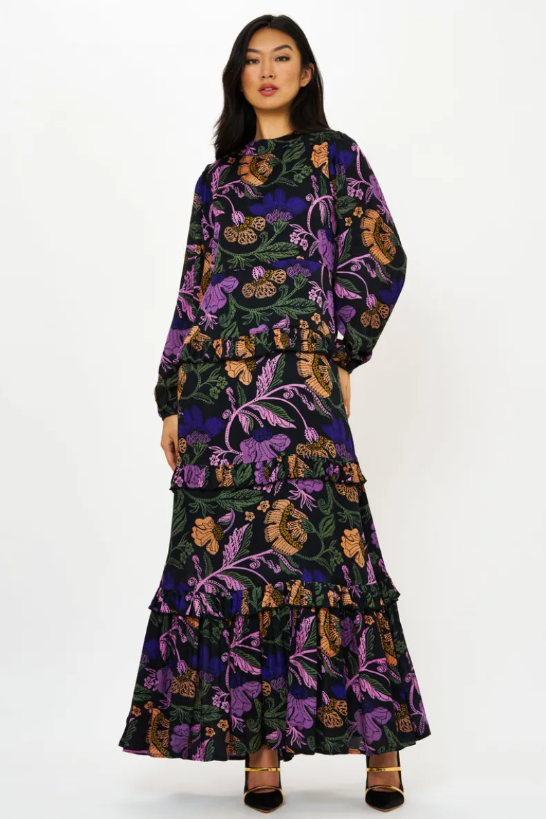 Mock Neck Maxi- Turin Peri