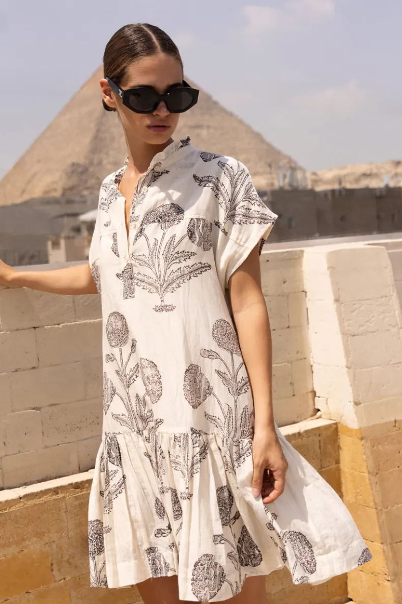 Cap Sleeve Mini- Samba Black