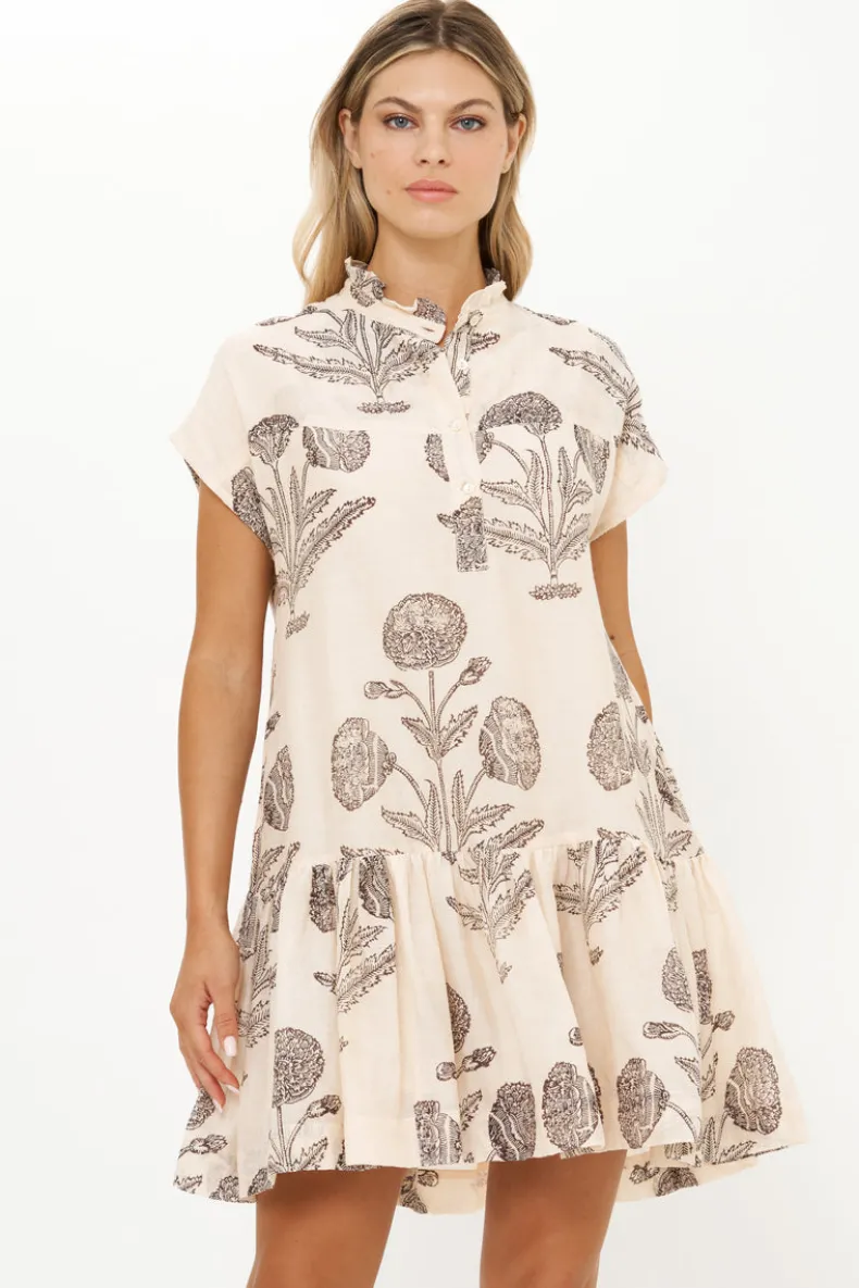 Cap Sleeve Mini- Samba Black