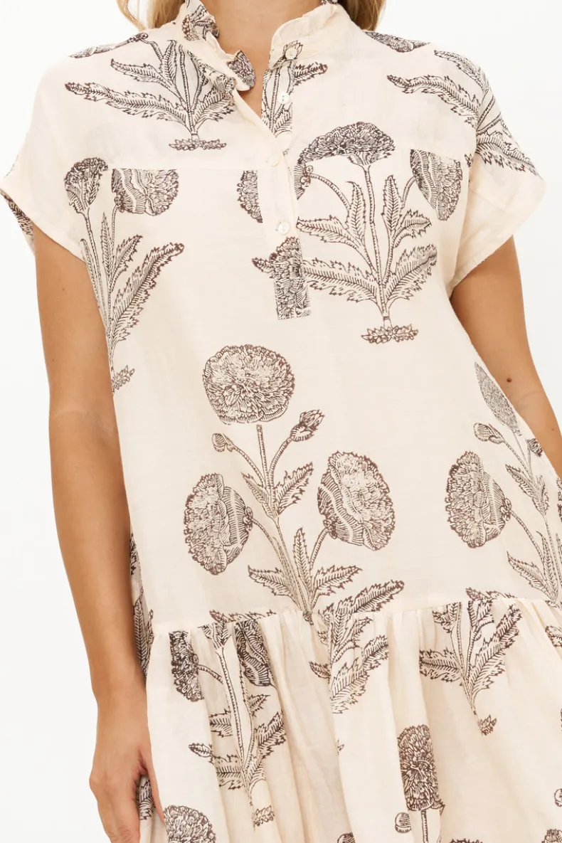 Cap Sleeve Mini- Samba Black