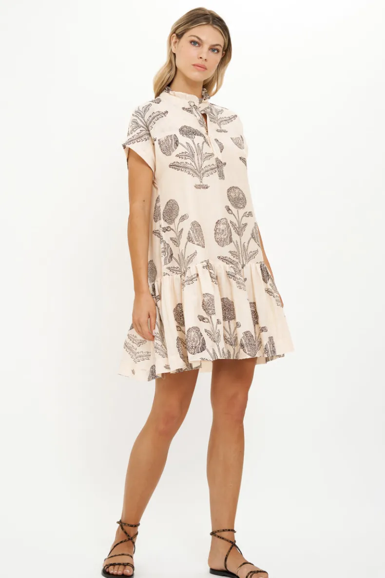 Cap Sleeve Mini- Samba Black