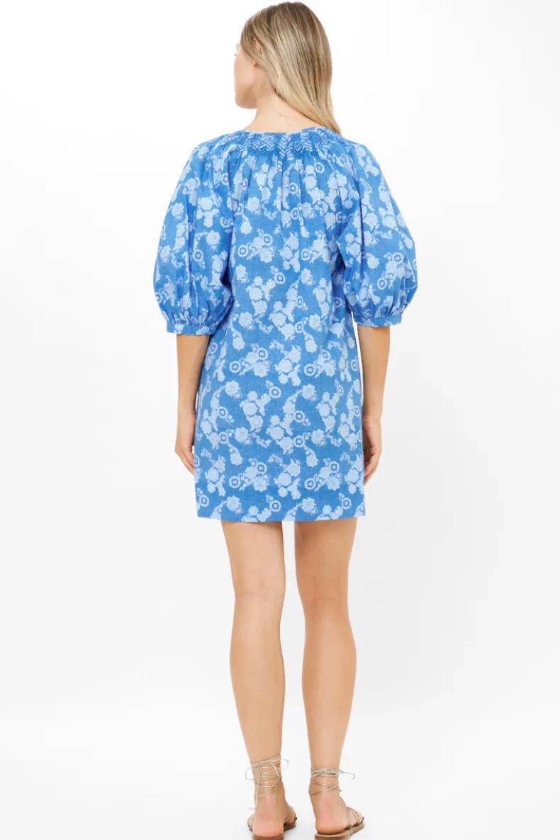 Embroidered Button Mini- Pretoria Navy
