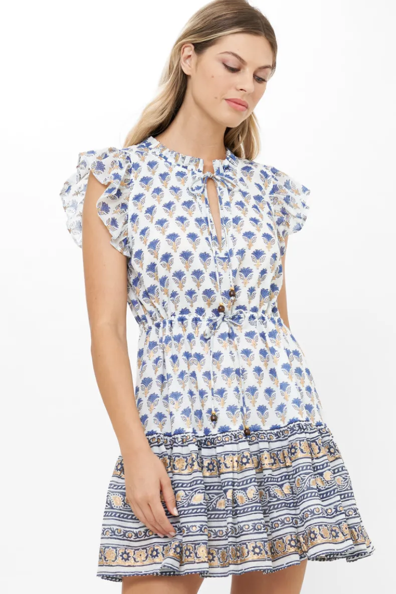 Cinched Flirty Short- Lotus Navy