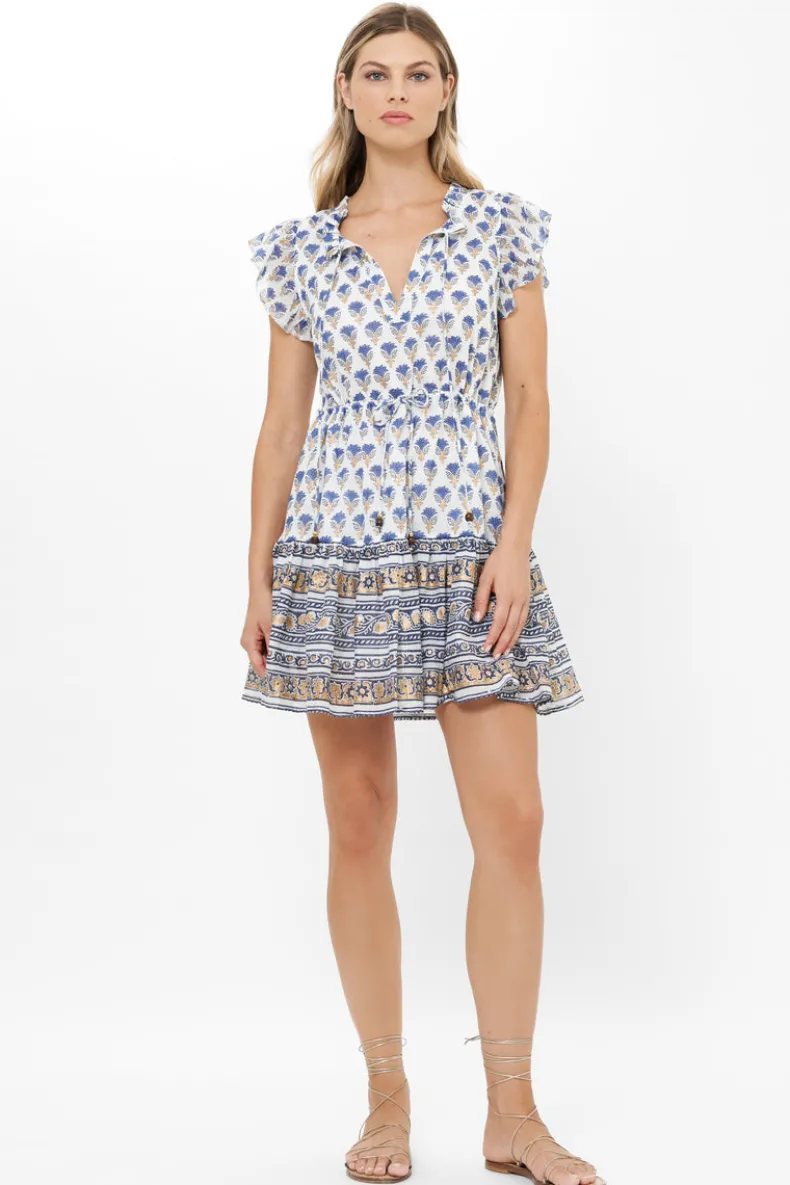 Cinched Flirty Short- Lotus Navy