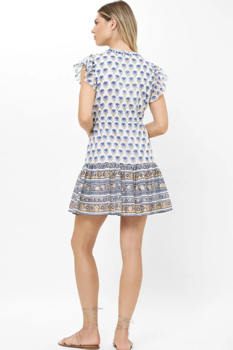 Cinched Flirty Short- Lotus Navy